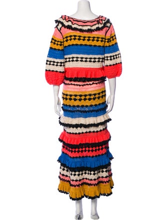 Zimmermann Striped Skirt Set