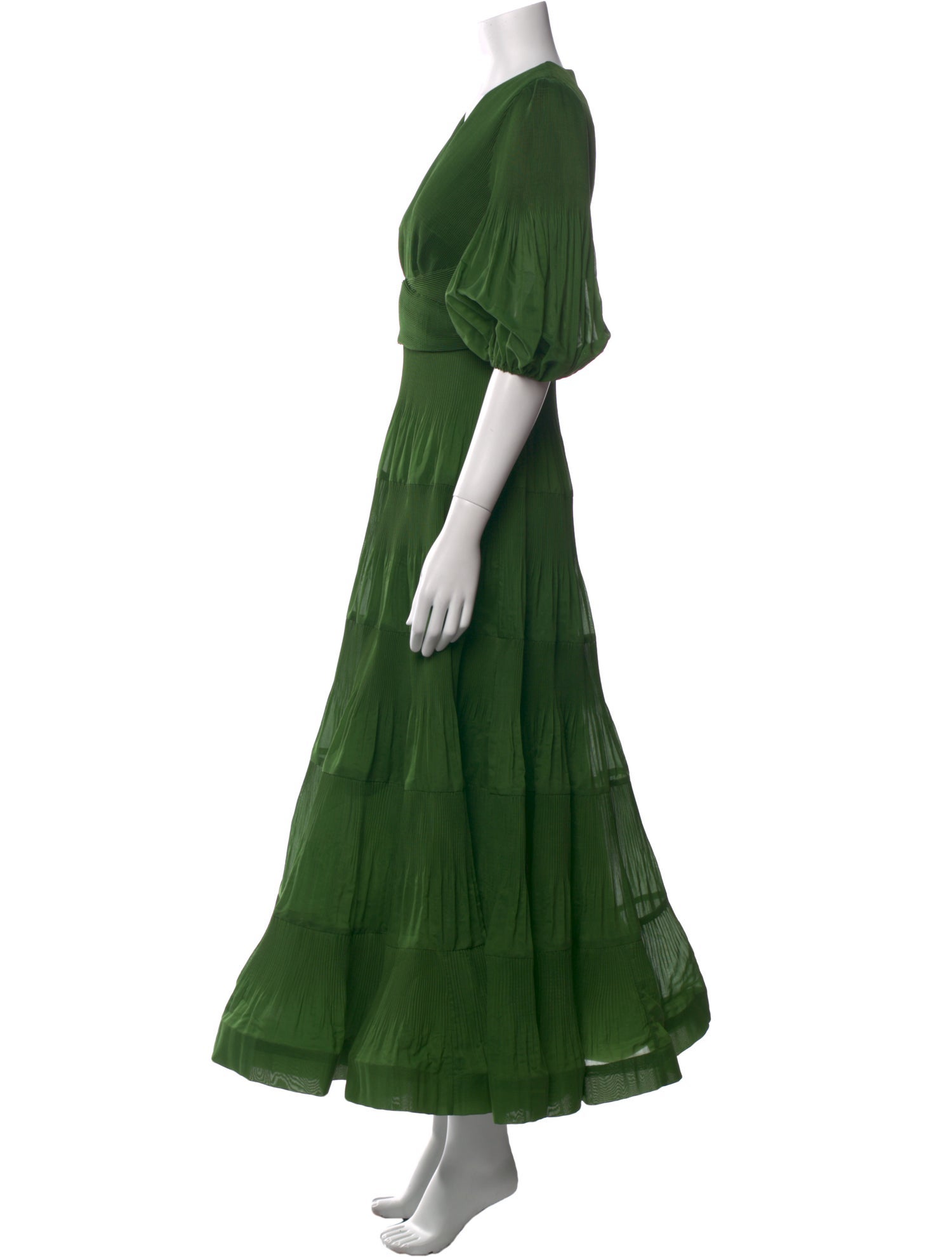 Zimmermann V-Neck Midi Length Dress