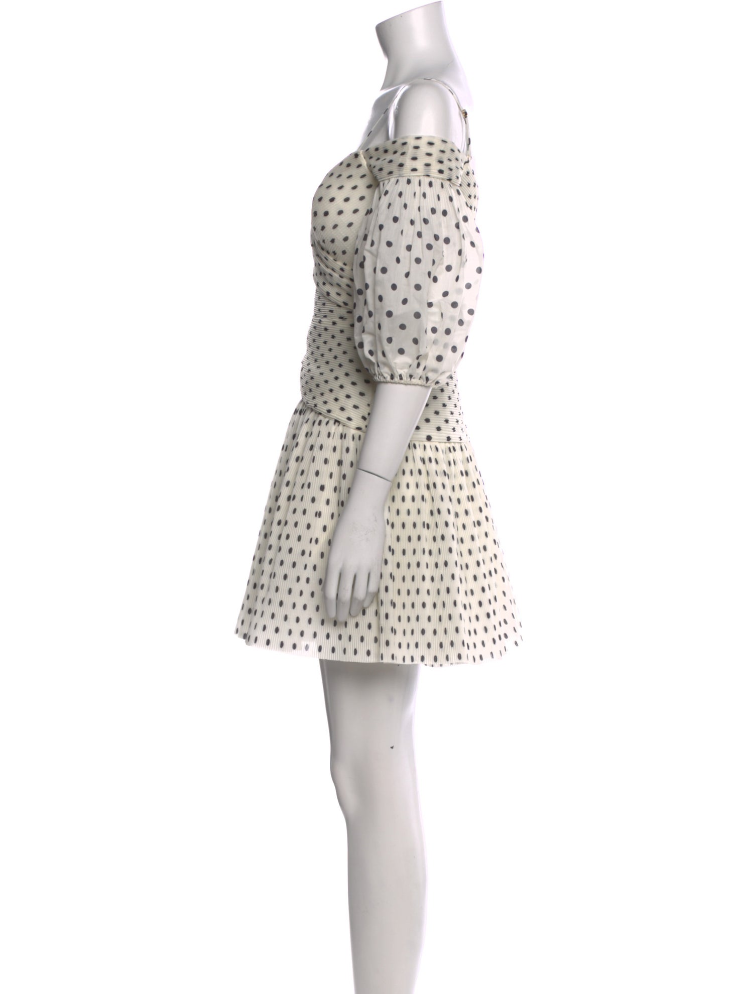 Zimmermann Polka Dot Print Mini Dress w/ Tags