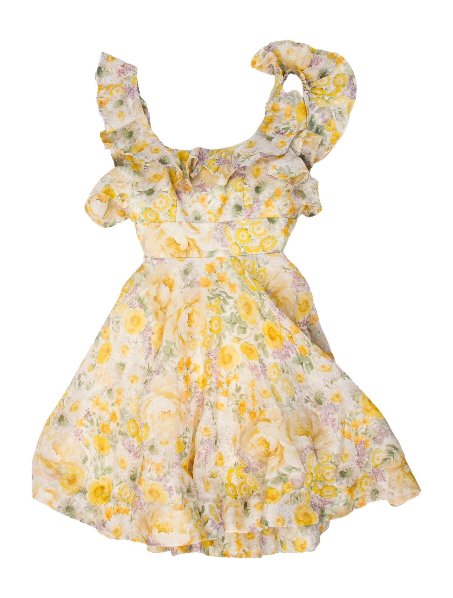 Zimmermann Linen Mini Dress