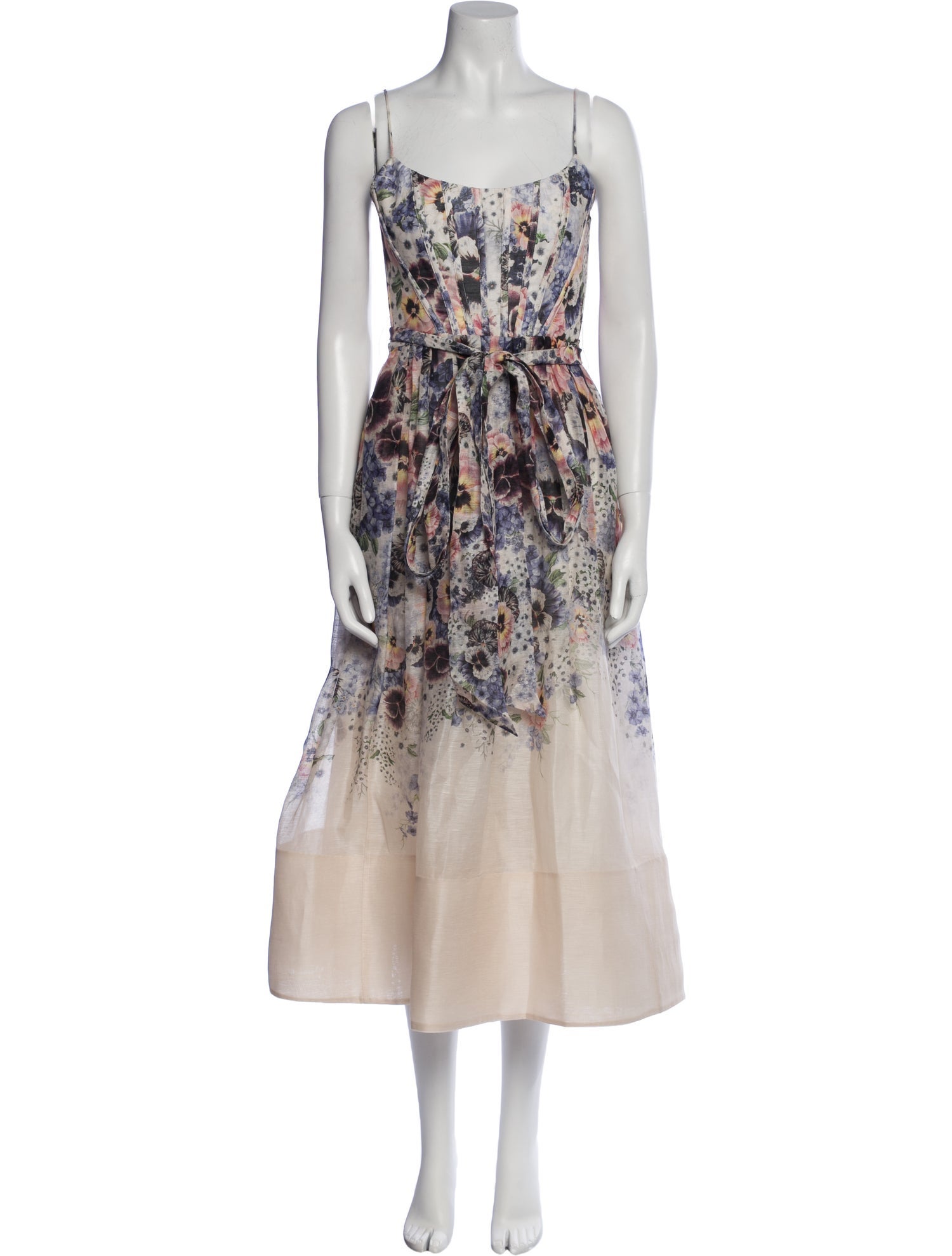 Zimmermann Linen Midi Length Dress