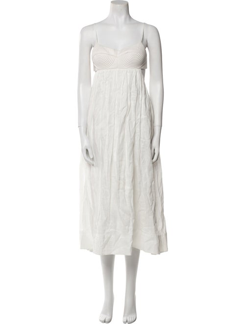 Zimmermann Linen Midi Length Dress