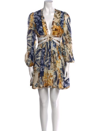 Zimmermann Printed Mini Dress