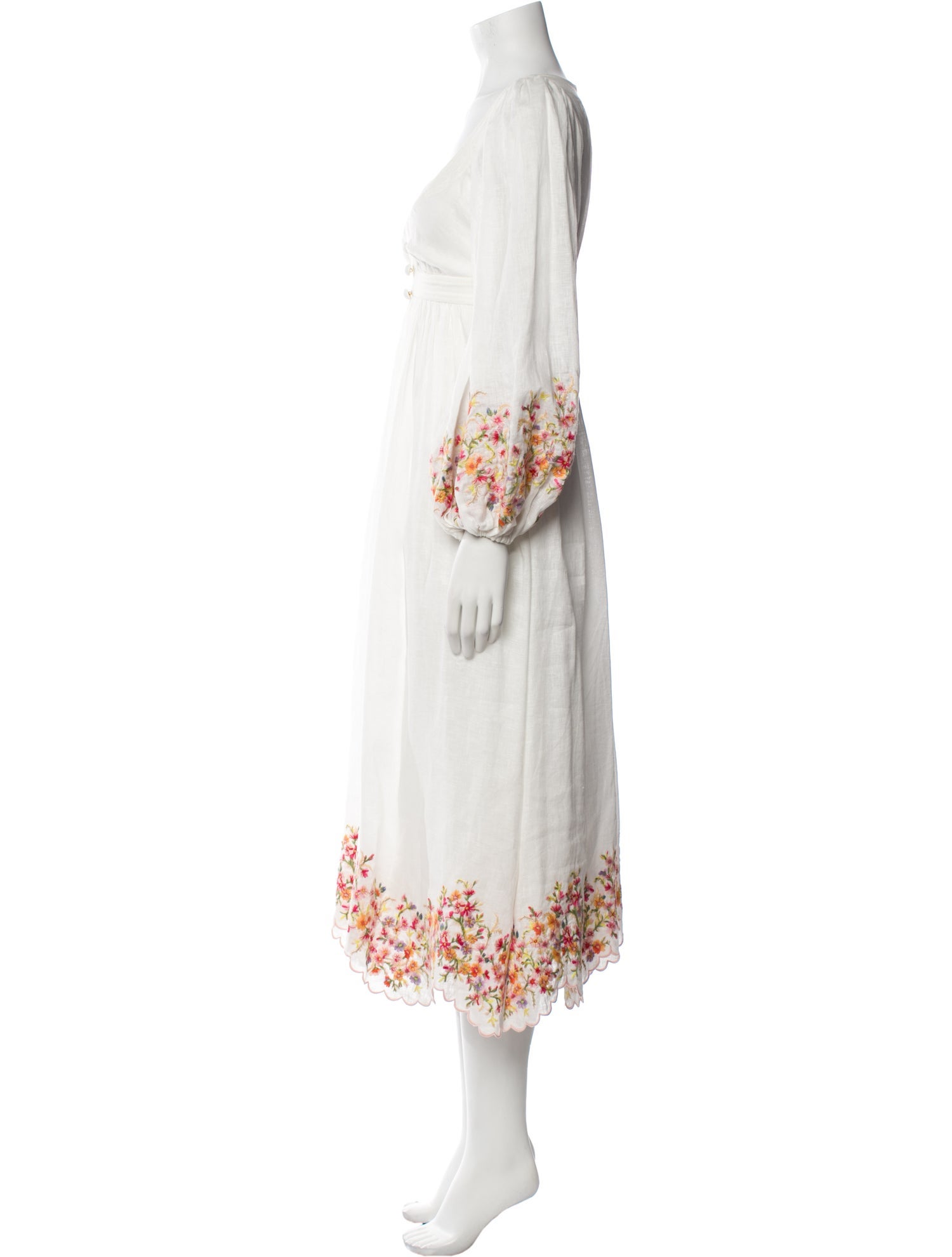 Zimmermann Linen Long Dress w/ Tags