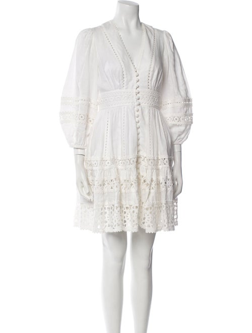 Zimmermann Linen Mini Dress