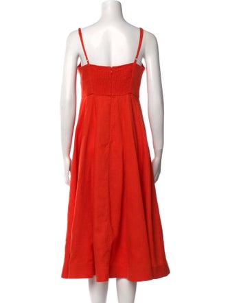 Zimmermann Linen Midi Length Dress