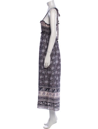 Zimmermann Floral Print Square Neckline Jumpsuit