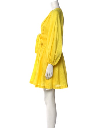 Zimmermann Linen Mini Dress