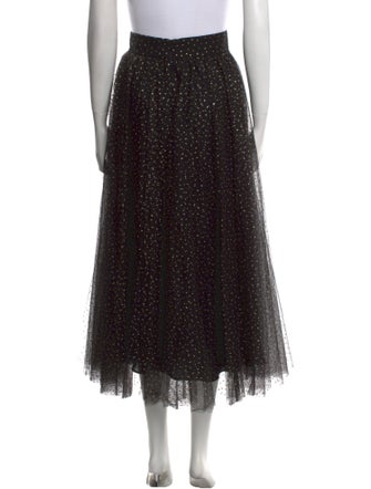Zimmermann Mesh Accents Midi Length Skirt