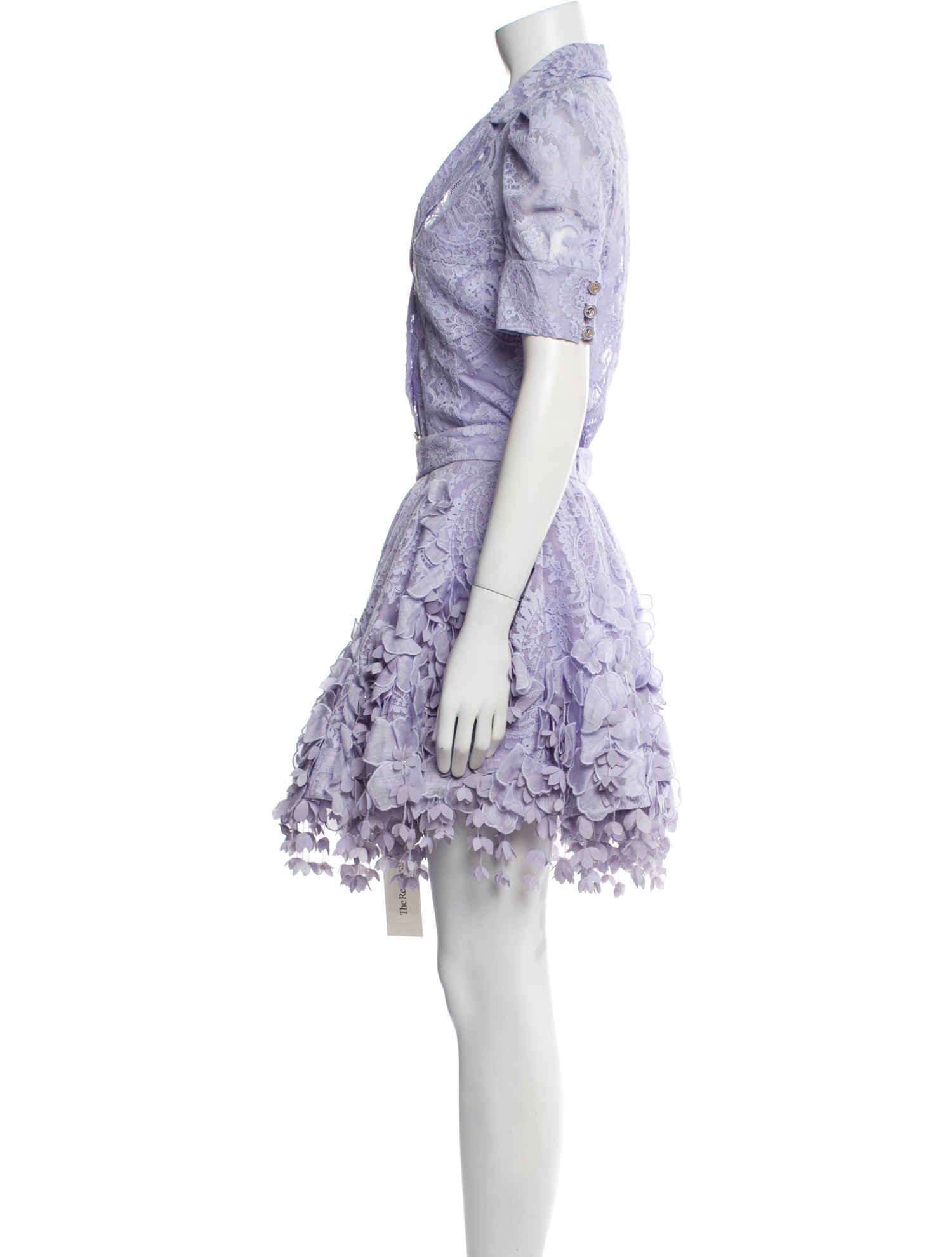 Zimmermann Lace Pattern Skirt Set