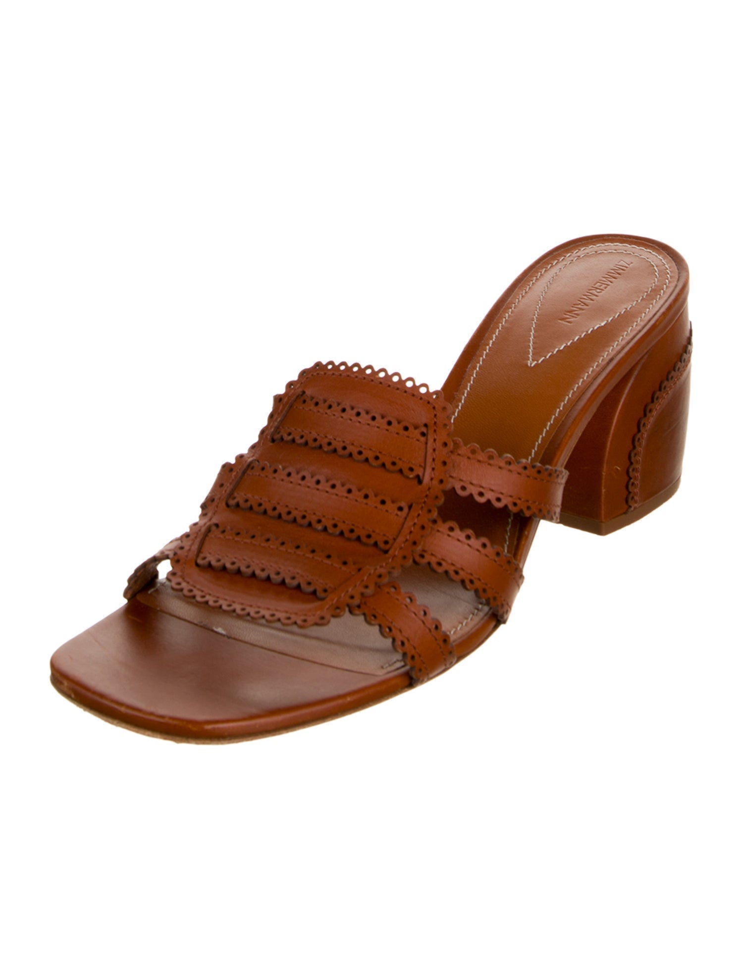 Zimmermann Leather Slides