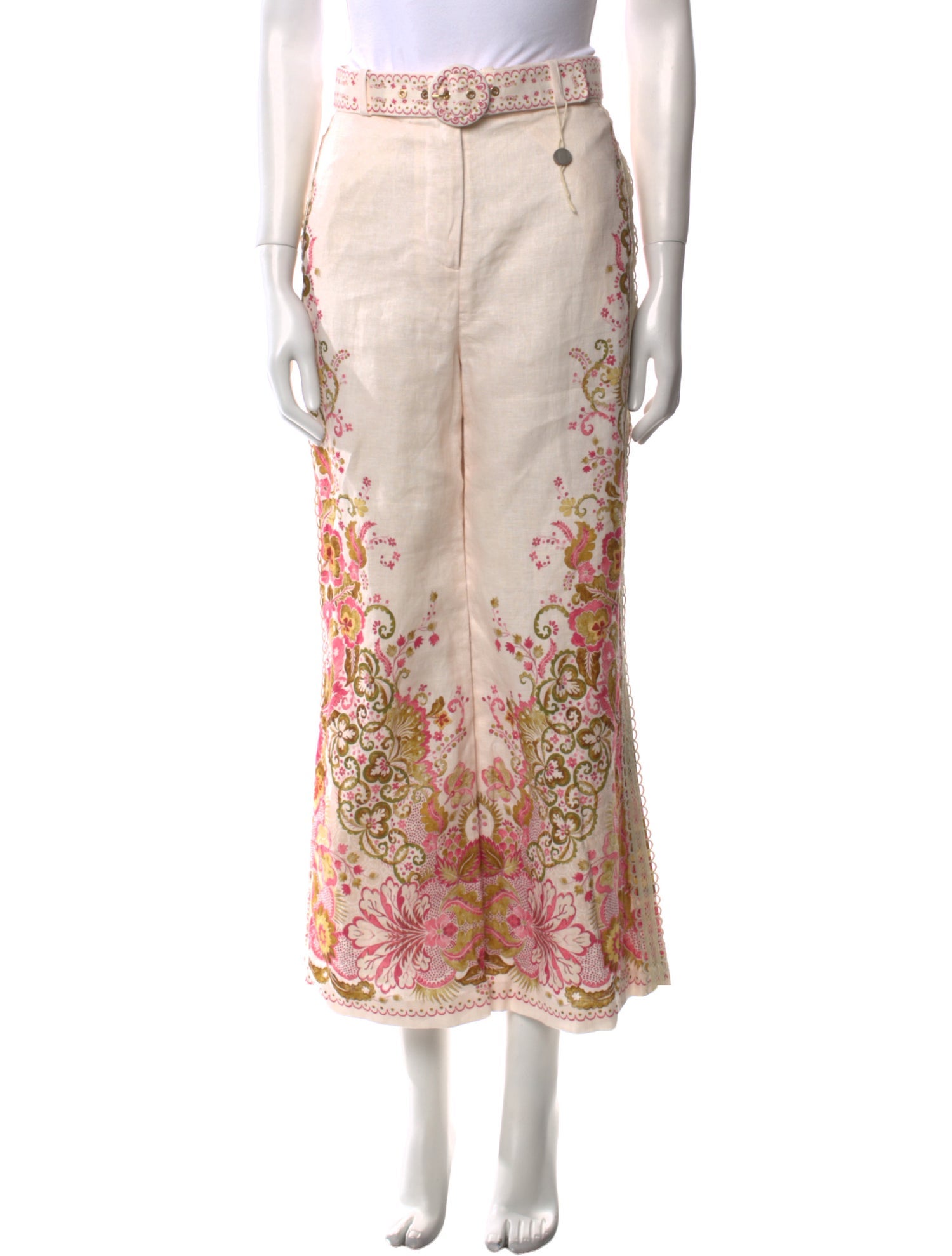 Zimmermann Linen Wide Leg Pants