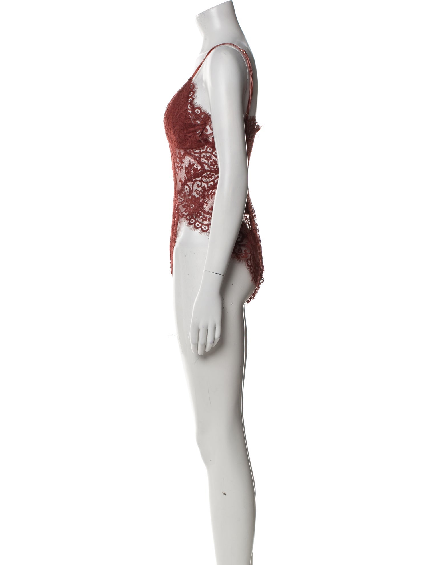 Zimmermann Lace Pattern Lace Trim Embellishment Pajamas