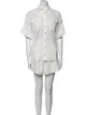 Zimmermann Linen Lace Pattern Short Set