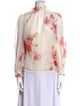 Zimmermann Silk Floral Print Blouse