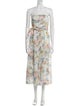 Zimmermann Linen Floral Print Jumpsuit