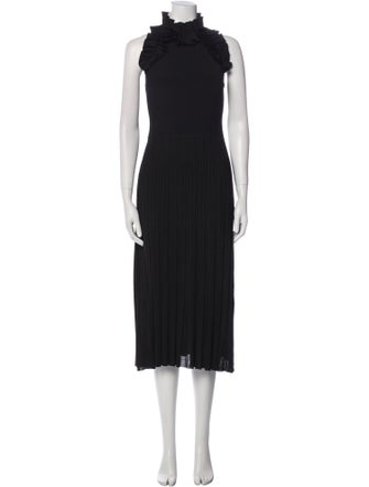 Zimmermann Turtleneck Midi Length Dress