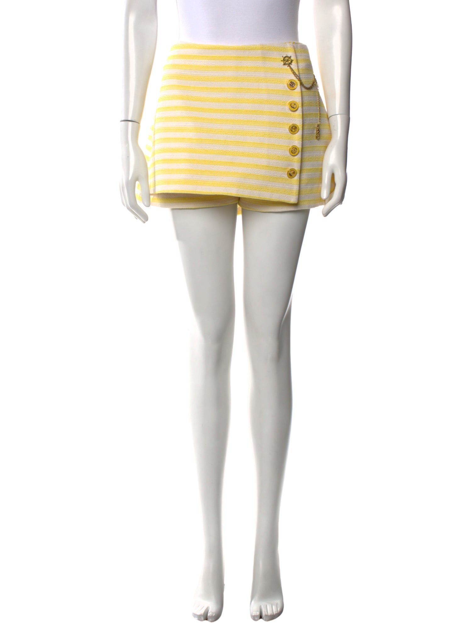 Zimmermann Striped Mini Shorts