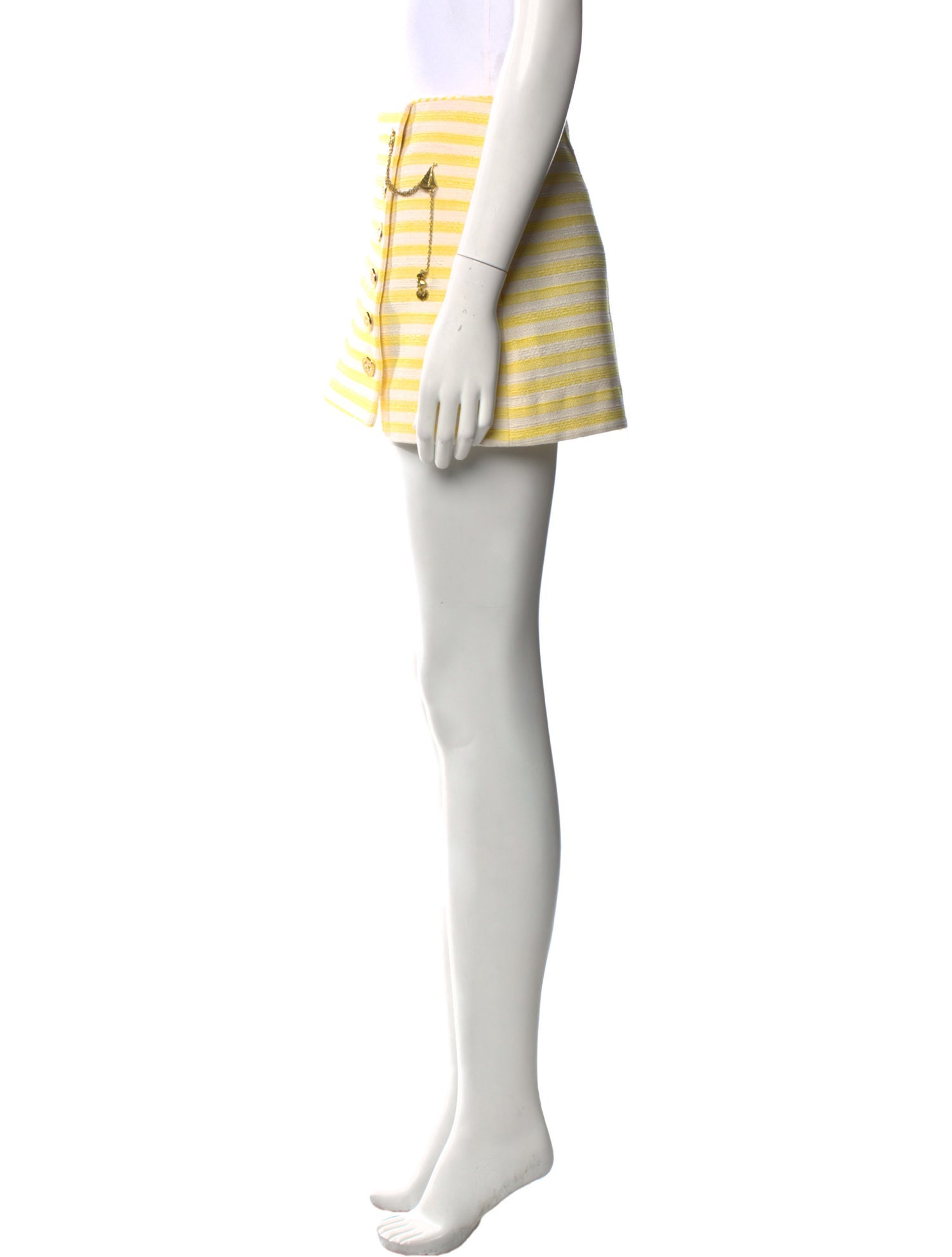 Zimmermann Striped Mini Shorts