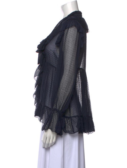 Zimmermann Silk V-Neck Blouse