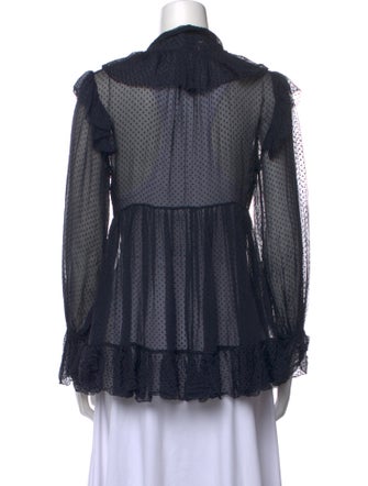 Zimmermann Silk V-Neck Blouse