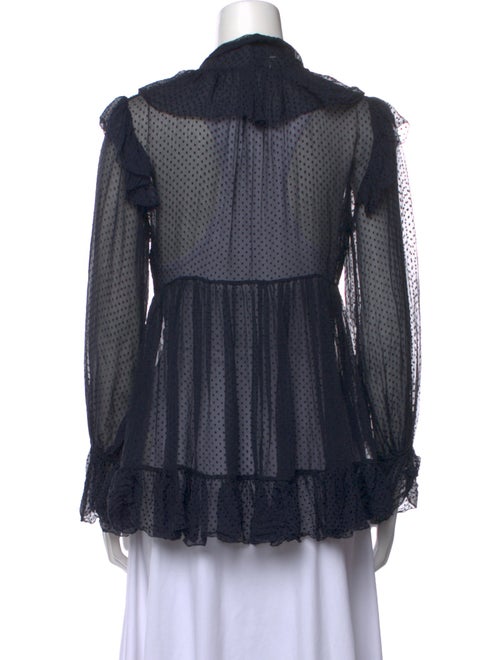 Zimmermann Silk V-Neck Blouse