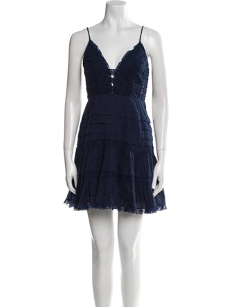 Zimmermann V-Neck Mini Dress