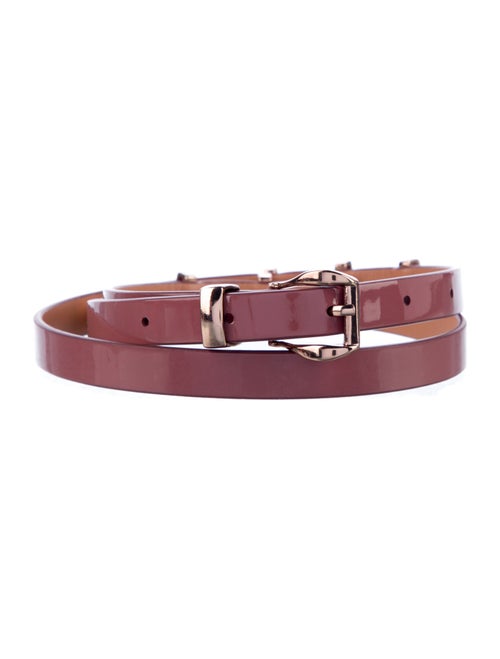 Zimmermann Skinny Patent Leather Belt