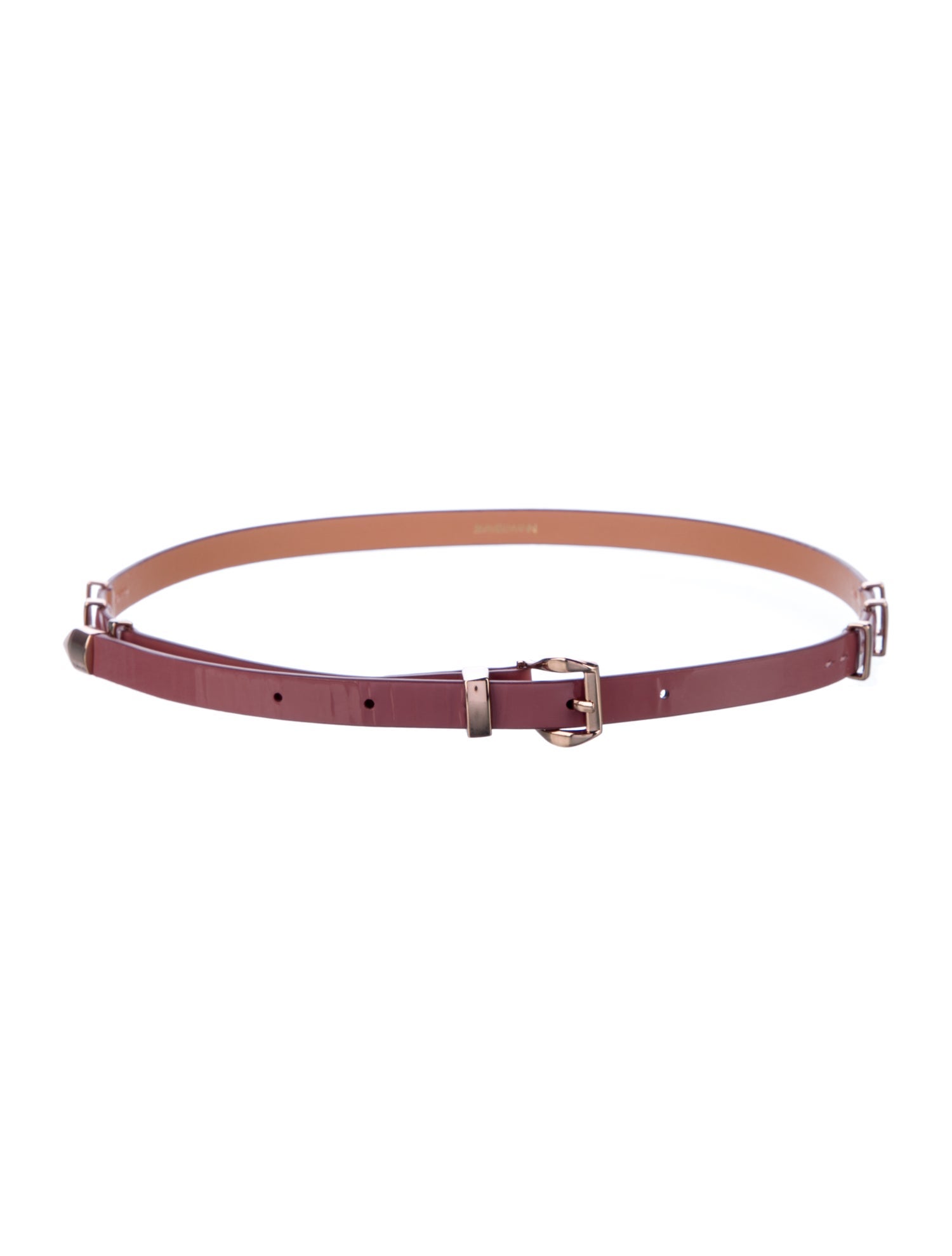 Zimmermann Skinny Patent Leather Belt