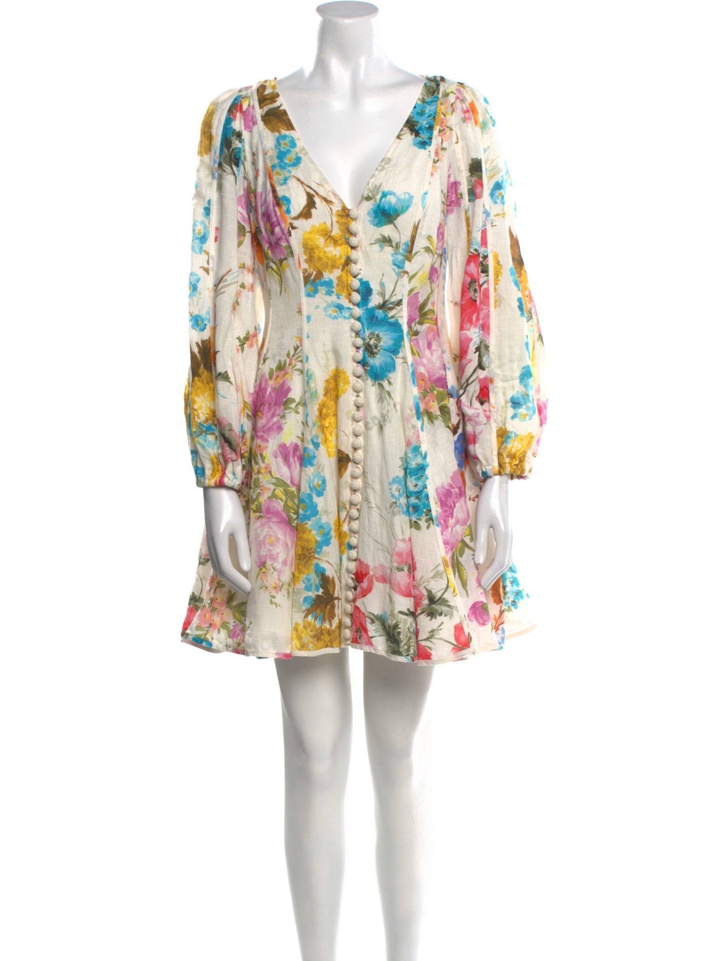 Zimmermann Linen Mini Dress w/ Tags