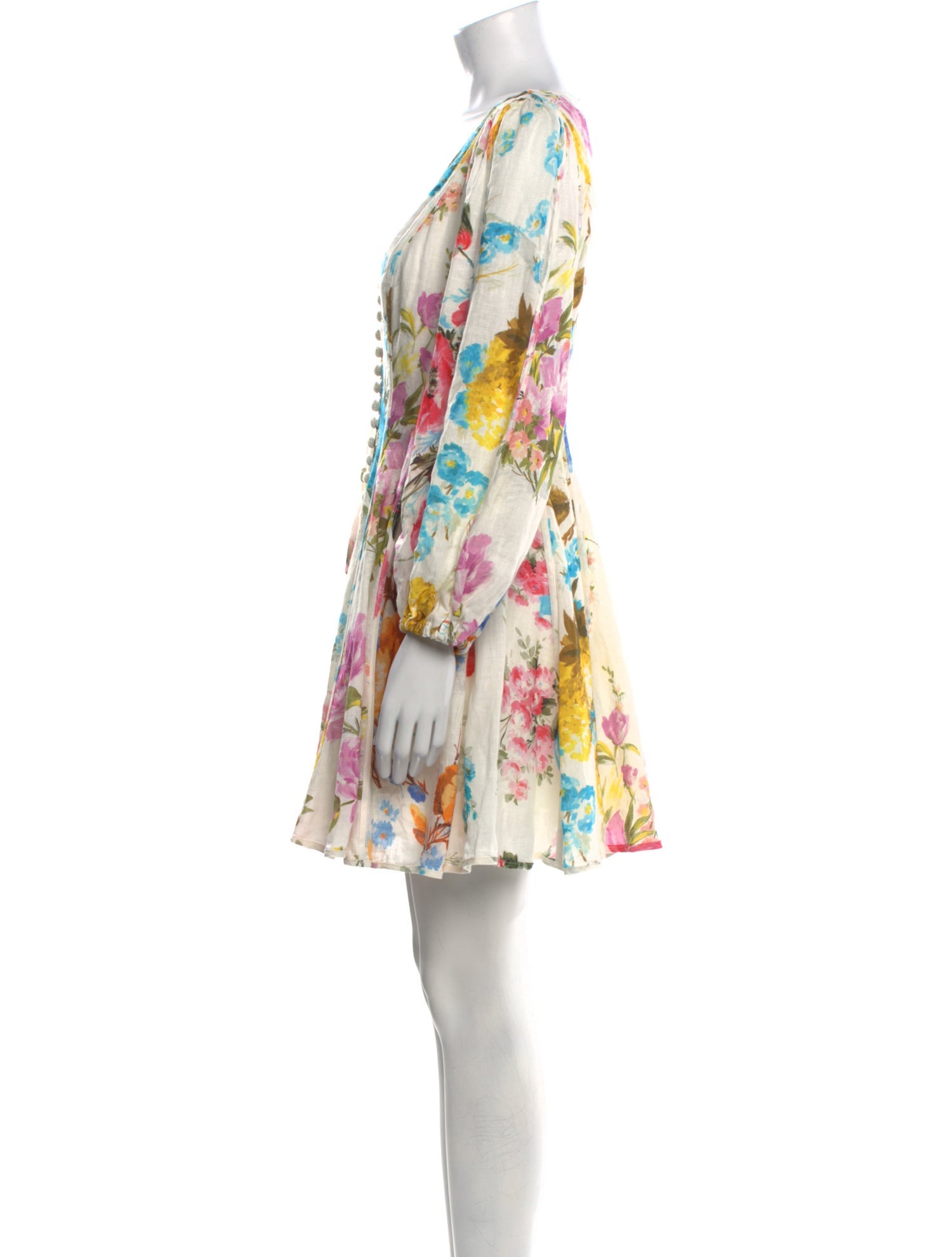 Zimmermann Linen Mini Dress w/ Tags