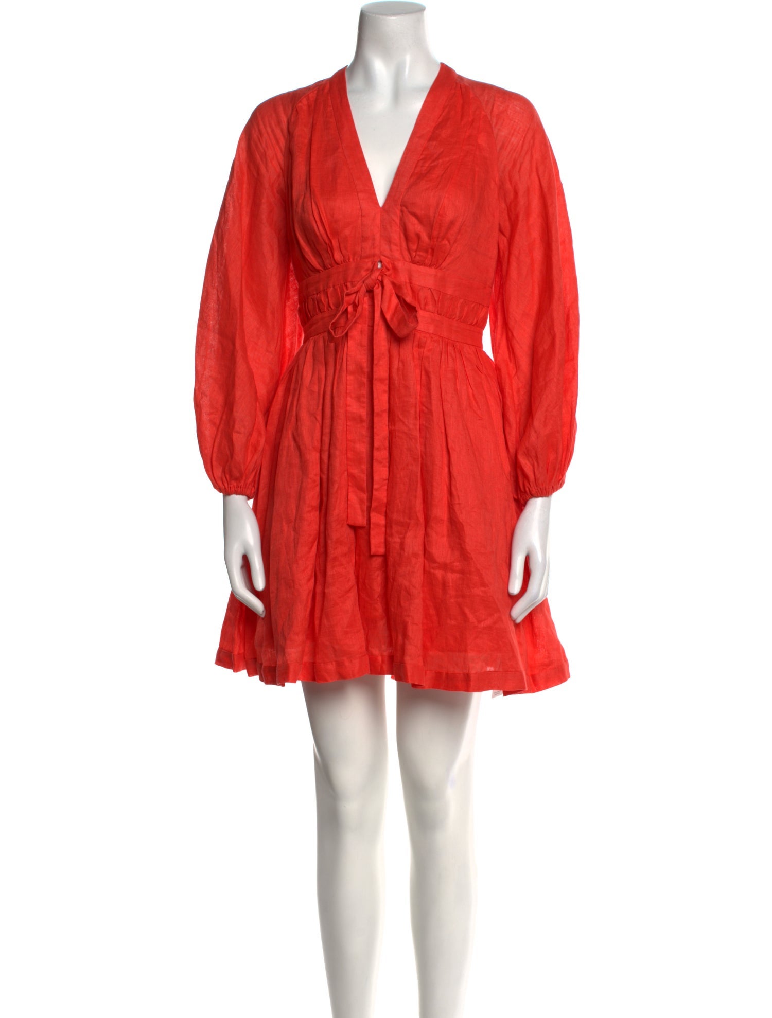 Zimmermann Linen Mini Dress