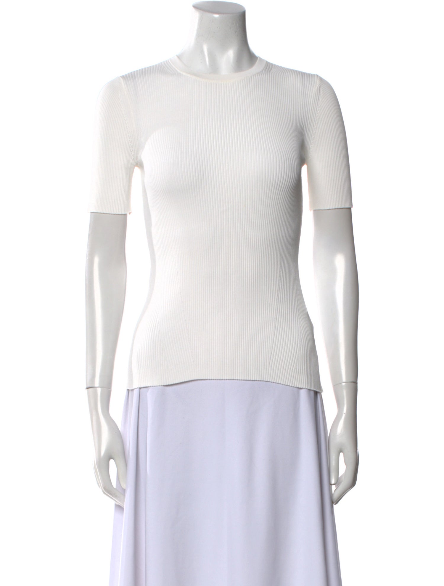 Zimmermann Crew Neck Short Sleeve Top