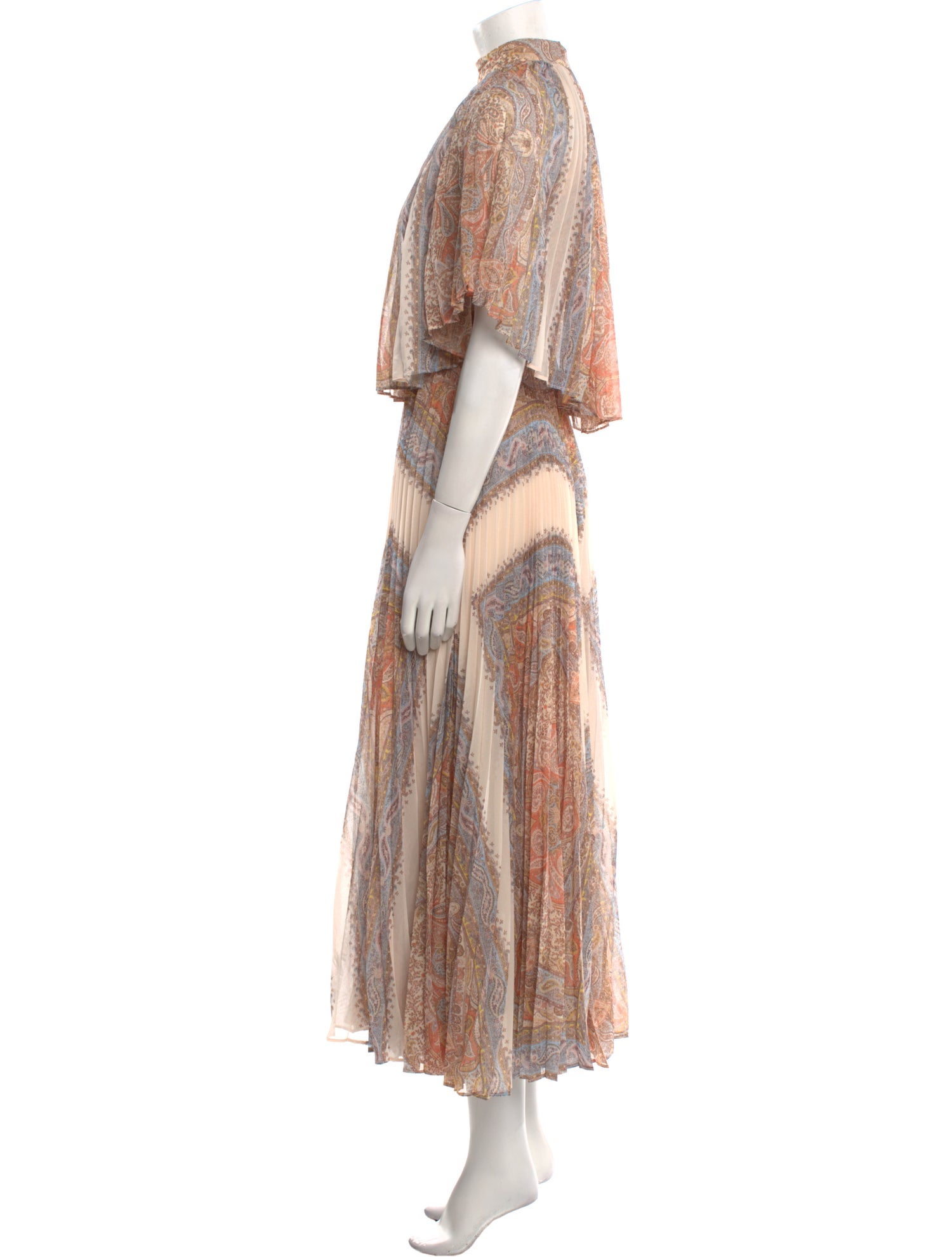 Zimmermann Paisley Print Long Dress w/ Tags