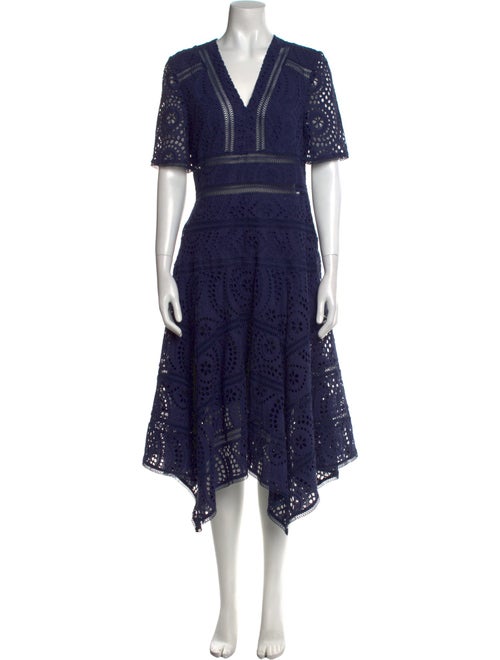 Zimmermann Lace Pattern Long Dress