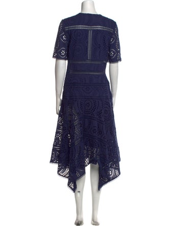 Zimmermann Lace Pattern Long Dress