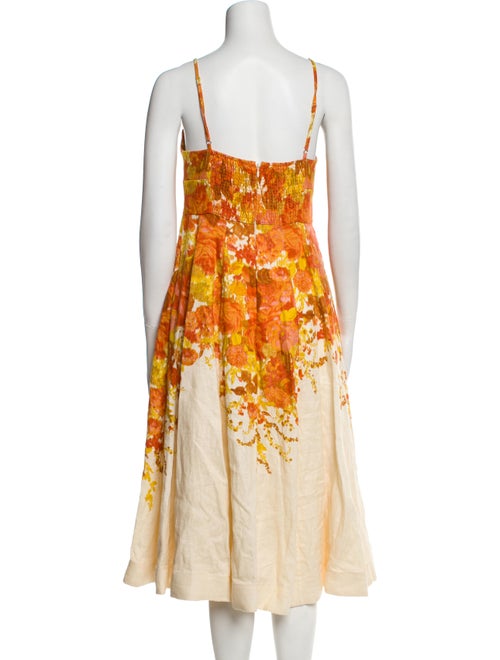 Zimmermann Linen Midi Length Dress
