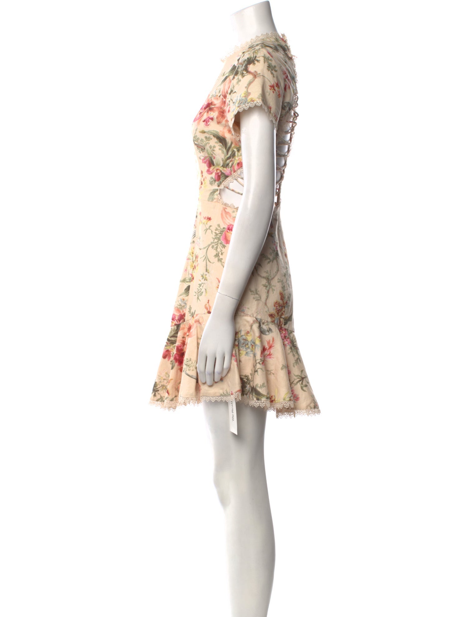 Zimmermann Linen Mini Dress