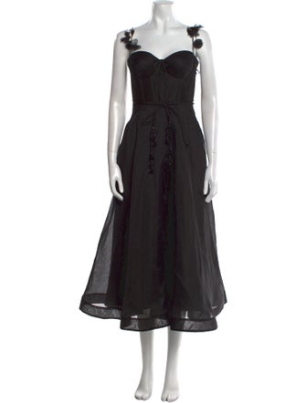 Zimmermann Linen Midi Length Dress