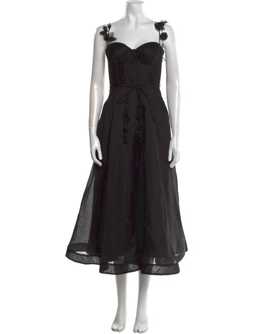 Zimmermann Linen Midi Length Dress