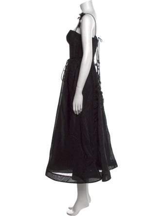 Zimmermann Linen Midi Length Dress