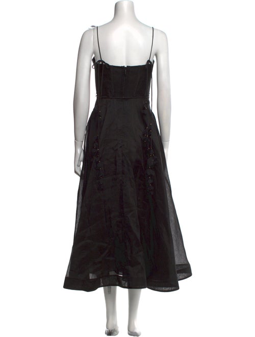 Zimmermann Linen Midi Length Dress