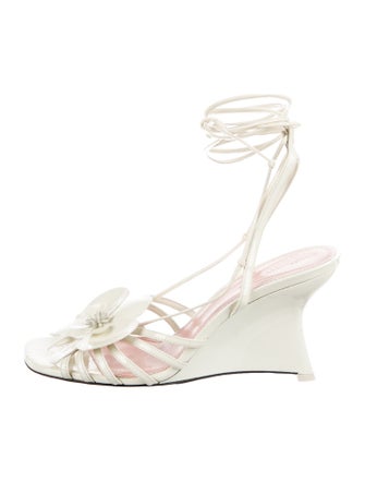 Zimmermann Leather Fringe Trim Accent Gladiator Sandals