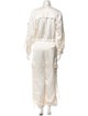 Zimmermann Satin Mock Neck Jumpsuit