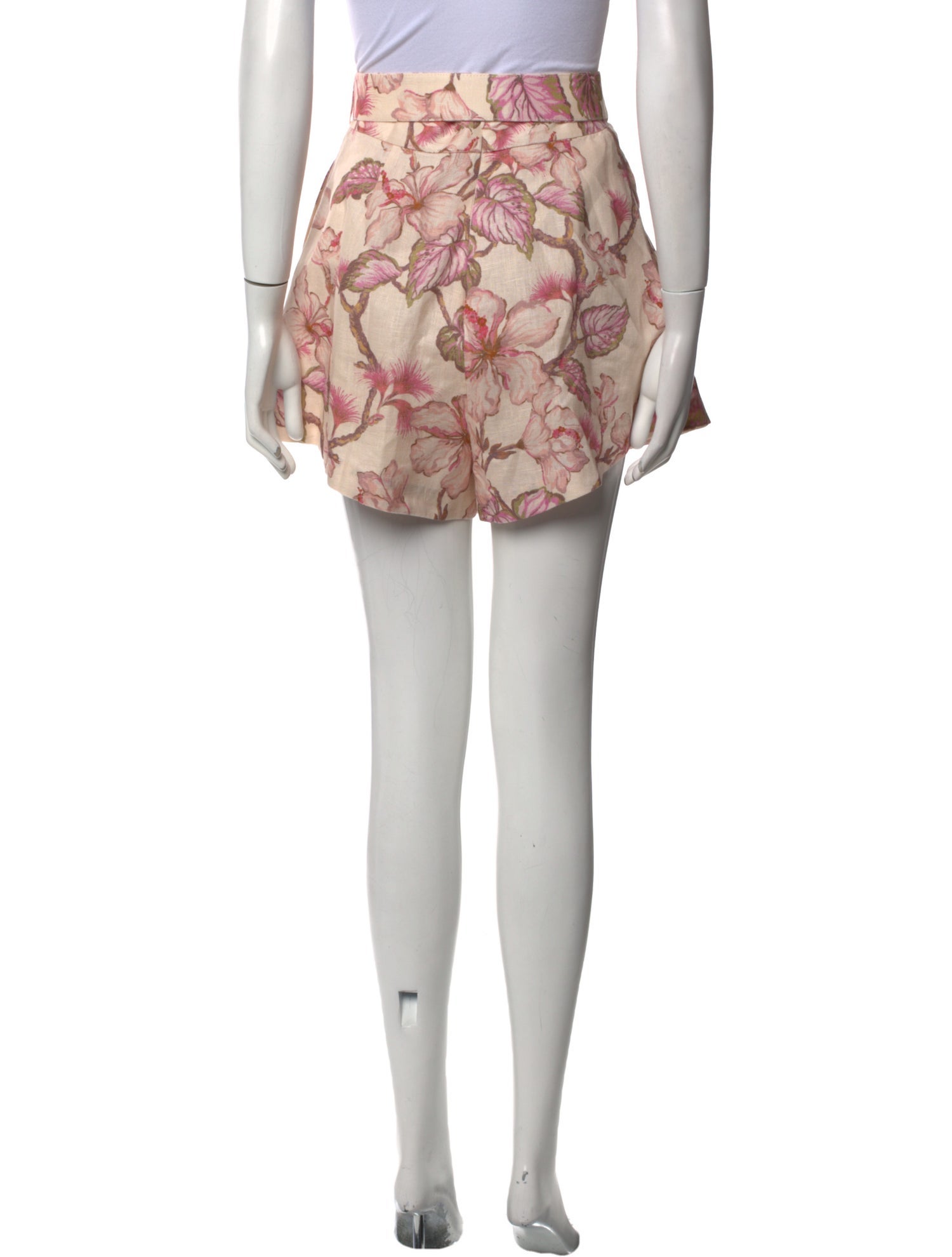 Zimmermann Linen Mini Shorts