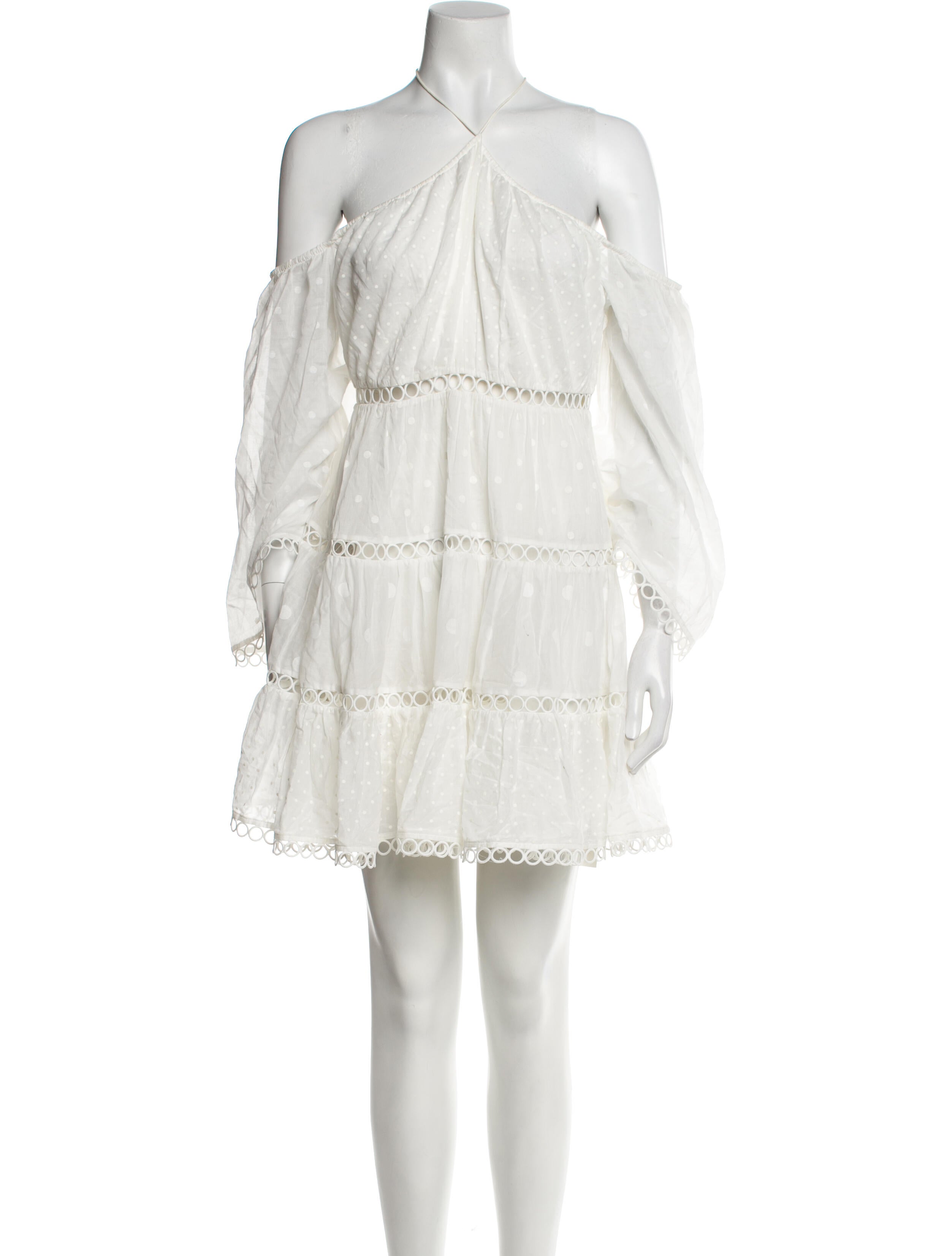 Zimmermann V-Neck Mini Dress