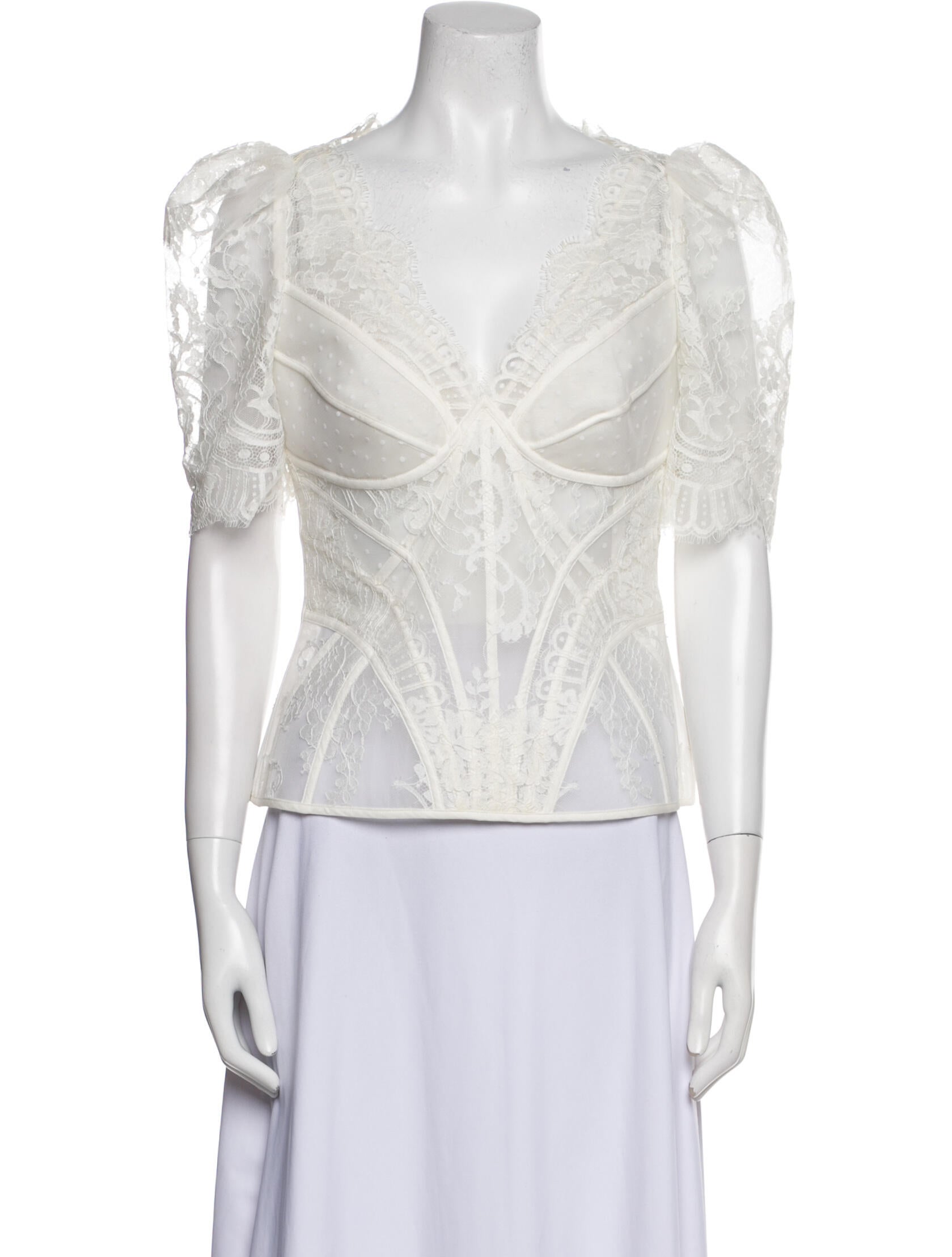 Zimmermann Dancer Lace Blouse