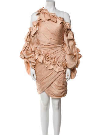 Zimmermann One-Shoulder Mini Dress