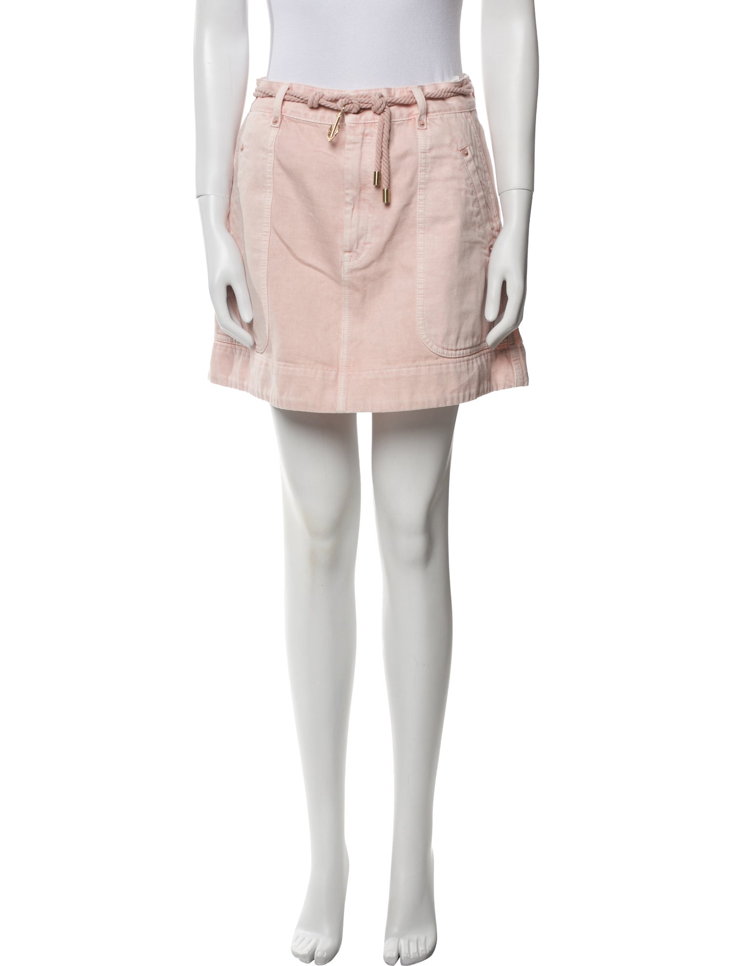 Zimmermann Braided Accents Mini Skirt