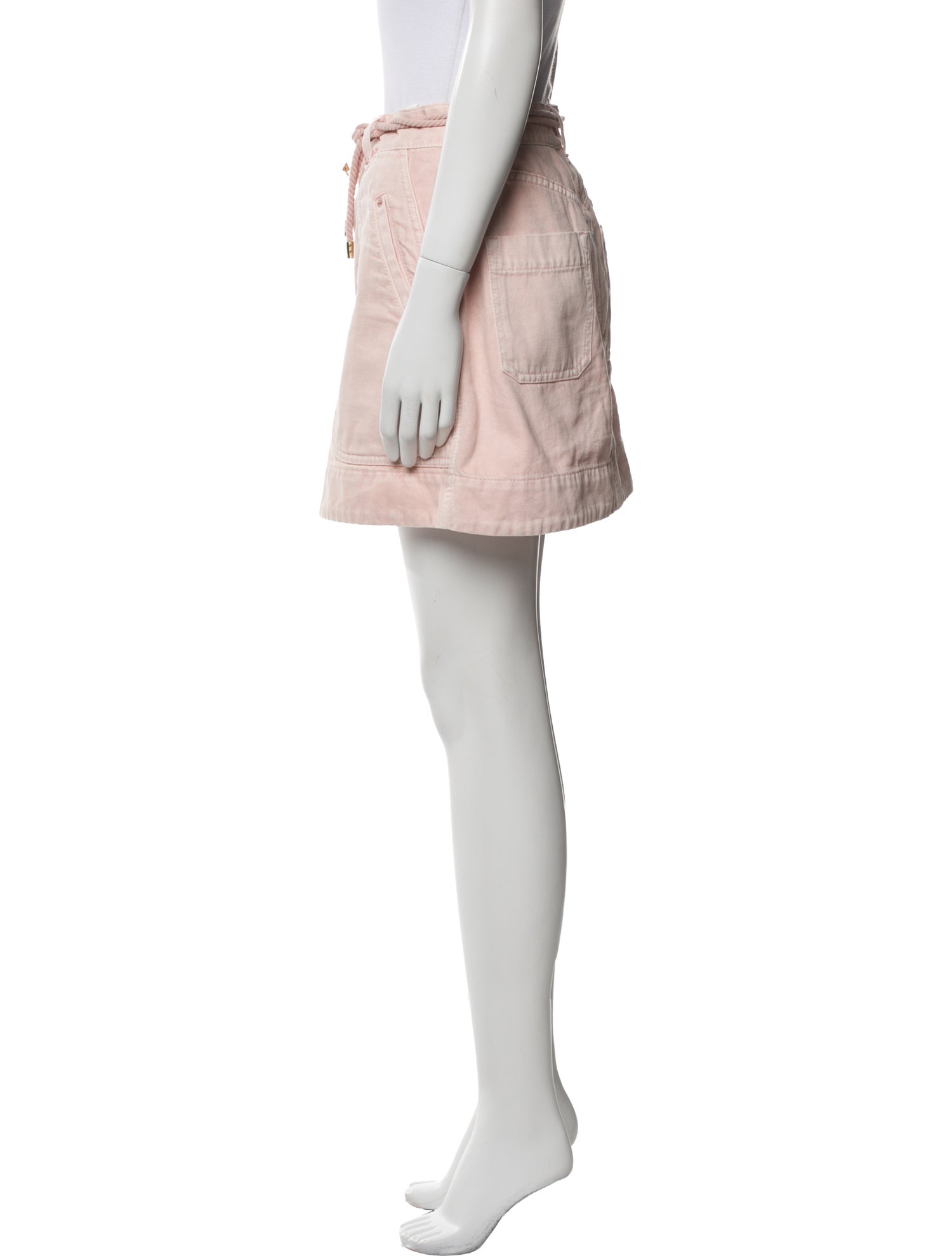 Zimmermann Braided Accents Mini Skirt